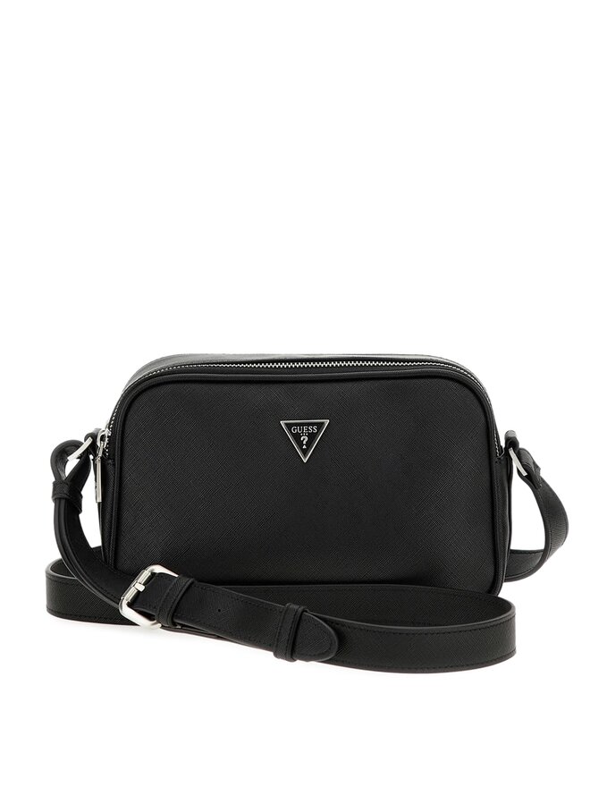 Guess Плоска сумка Guess Certosa Saffiano Smart Mini Bags HMECSA P3329 Чорний