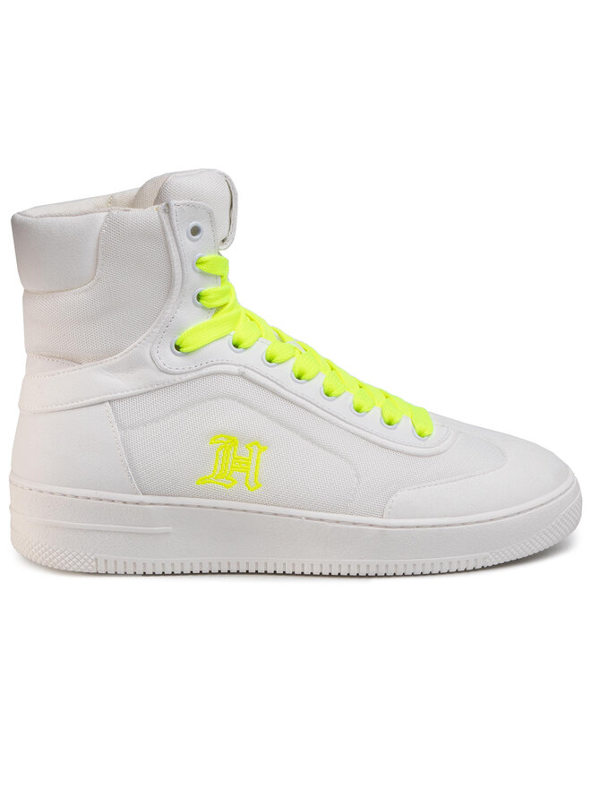 Sneakers Tommy Hilfiger LEWIS HAMILTON LH Modern High Top Sneaker FM0FM02830 Blanc chaussures