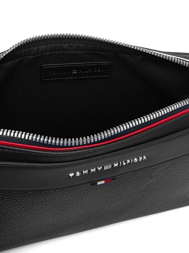 Tommy Hilfiger Umhängetasche Tommy Hilfiger Th Central Pouch AM0AM14822 Schwarz