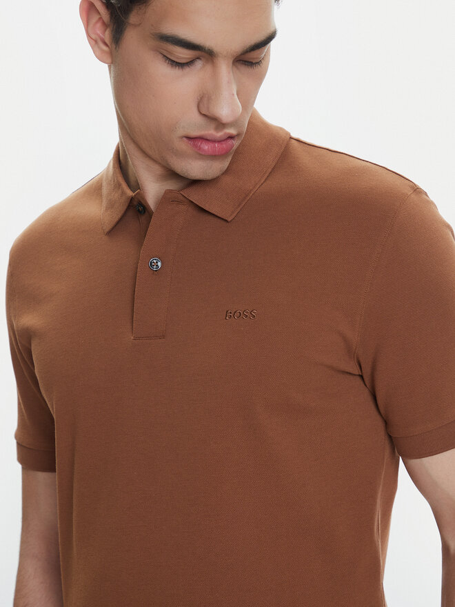 BOSS BOSS Поло Pallas 50468362 Бежевий Regular Fit