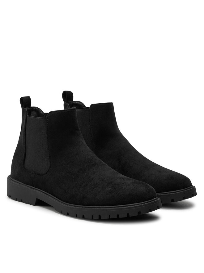 Pierre Cardin Jātnieku stila puszābaki Pierre Cardin 4715 Melns
