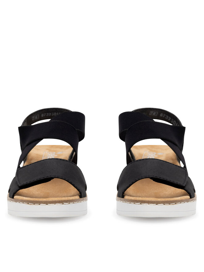 Rieker Sandalen Rieker V38G8-00 Schwarz