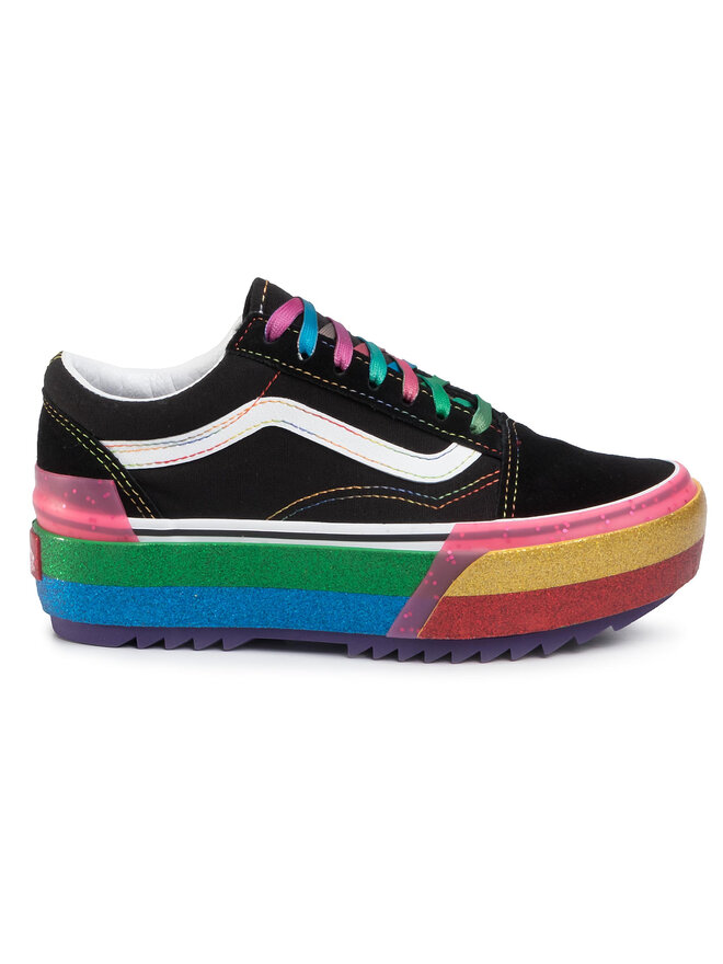 Vans Zapatillas de tenis Vans Old Skool Stacked VN0A4U15WW11 Negro