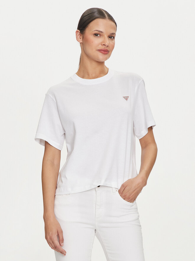Guess Jeans Guess Jeans Camiseta W4YI05 K8HM0 Blanco Regular Fit