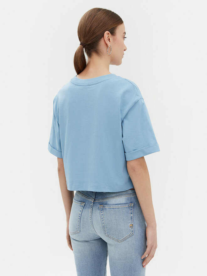 PINKO PINKO Camiseta 104882 A2HN Azul Regular Fit