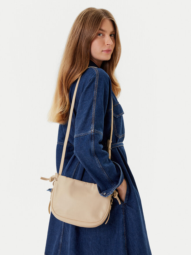 Pieces Handtasche Pieces Fpballoon 17156970 Écru