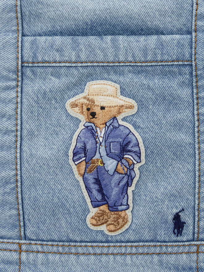 Polo Ralph Lauren Τσάντα Polo Ralph Lauren Bear-patch 428960636001 Μπλε