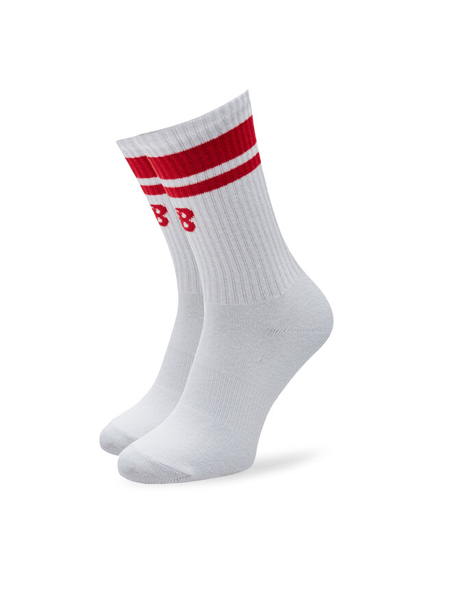 New Balance Комплект 3 чифта дълги чорапи мъжки New Balance LAS32163AS5 Бял