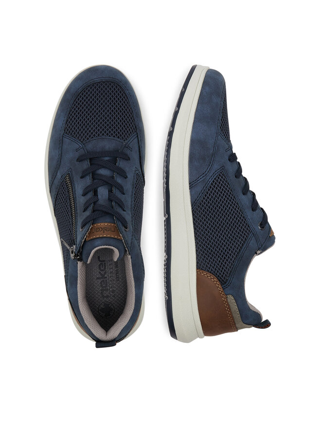 Rieker Sneakersy Rieker 16901-14 Tmavomodrá