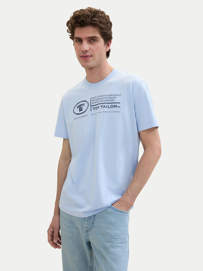 Tom Tailor Tom Tailor Camiseta 1035611 Azul Regular Fit