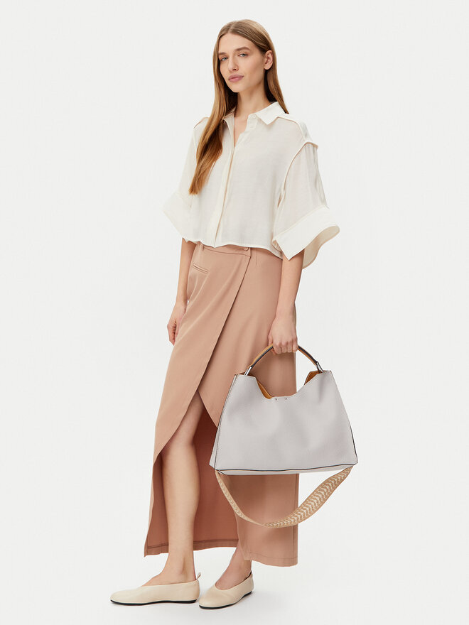Gianni Chiarini Дамска чанта Gianni Chiarini Aurora BS 10566 RNGDBL-NAETN Бял