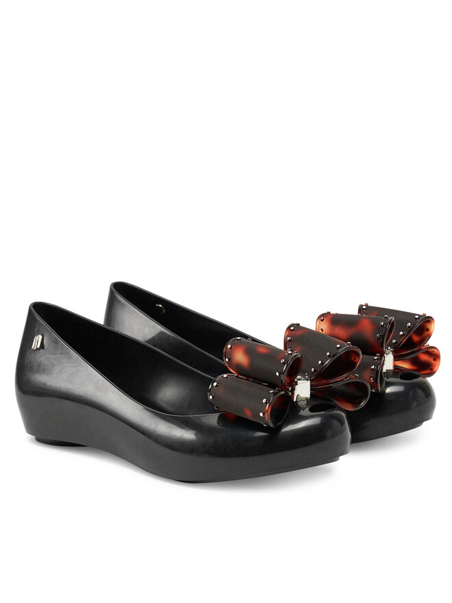 Melissa Baleriny Melissa Melissa Ultragirl Classic Bow Ad 35965 Czarny