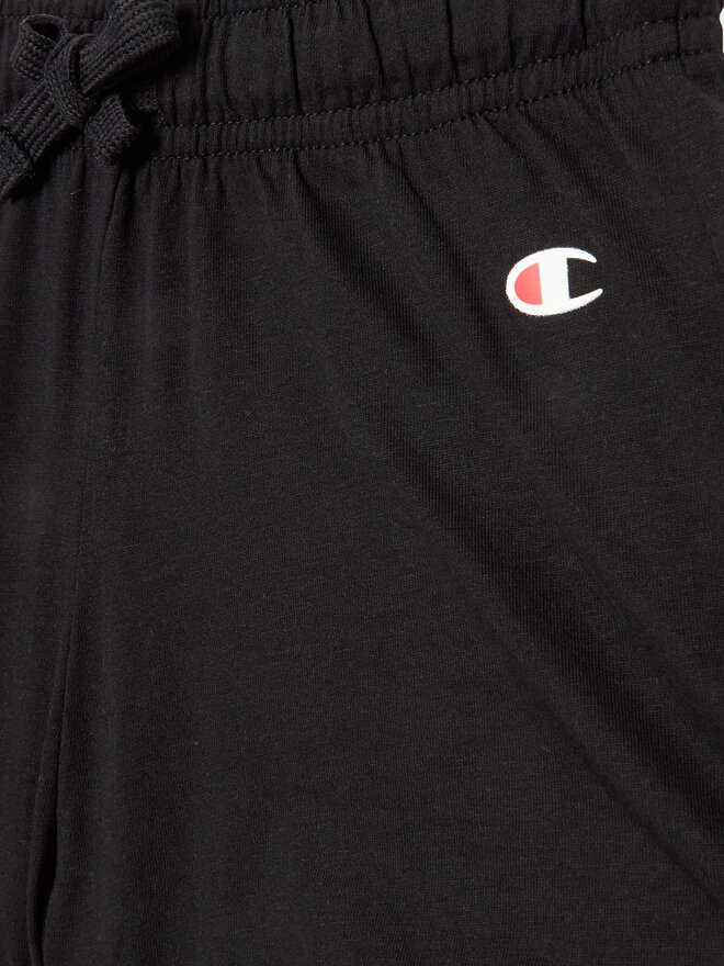 Champion Champion Набір футболка та шорти 404624 Чорний Regular Fit