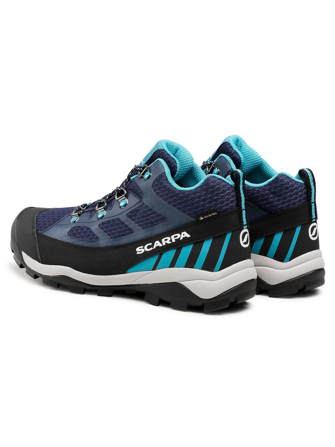Scarpa Pārgājienu apavi Scarpa Neutron Mid Kid Gtx GORE-TEX 30501-203 Tumši zils
