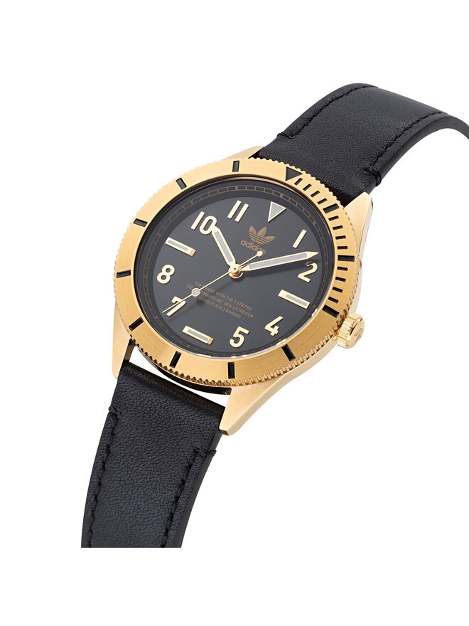 Adidas originals watch black and gold new arrivals