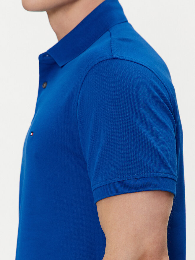 Tommy Hilfiger Tommy Hilfiger Polo marškinėliai 1985 MW0MW17770 Mėlyna Regular Fit