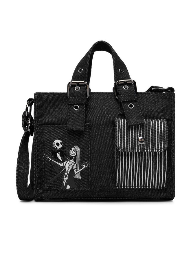 NIGHTMARE BEFORE CHRISTMAS Handtasche NIGHTMARE BEFORE CHRISTMAS CEO-ACCCS-AW26-304DNBC Schwarz