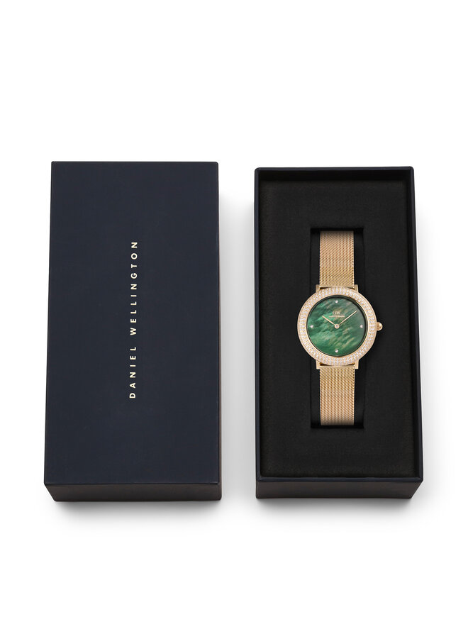 Daniel Wellington Hodinky Daniel Wellington Crystalline Bezel 3 DW00100824 Zlatá