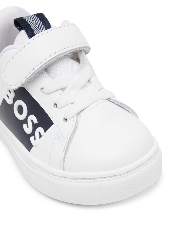 BOSS Sneakersy BOSS J52165 M Biela