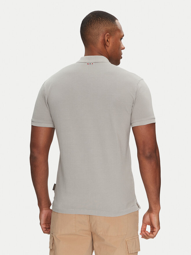 Napapijri Napapijri Poloshirt Elbas NP0A4GDL Grau Regular Fit