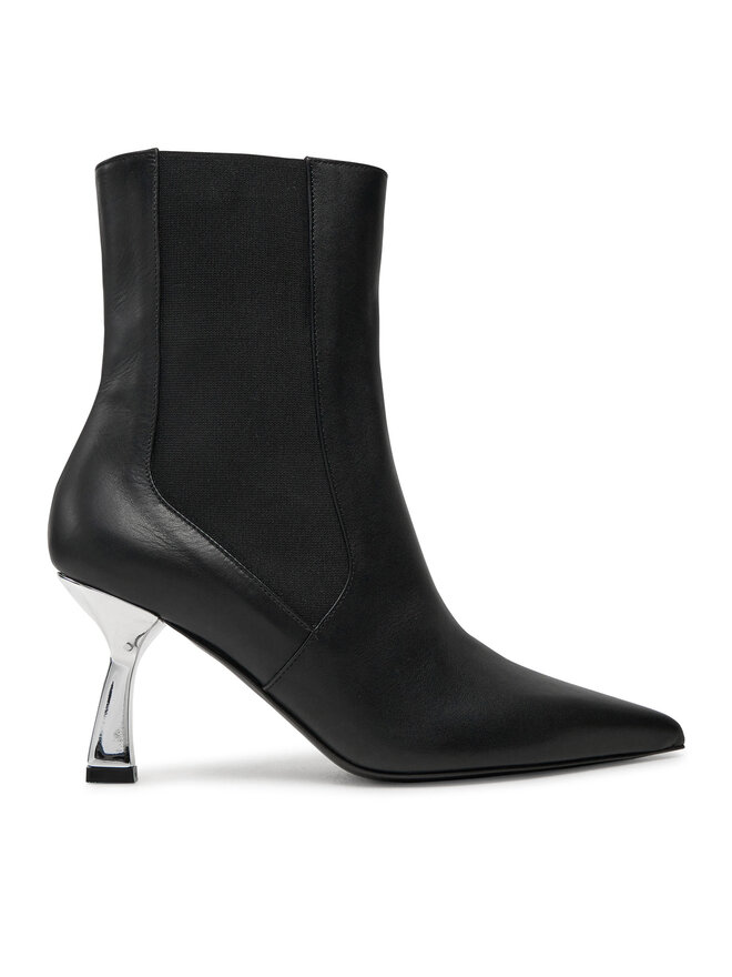 Pollini Botine Pollini SA24107C0LTDT000 Negru