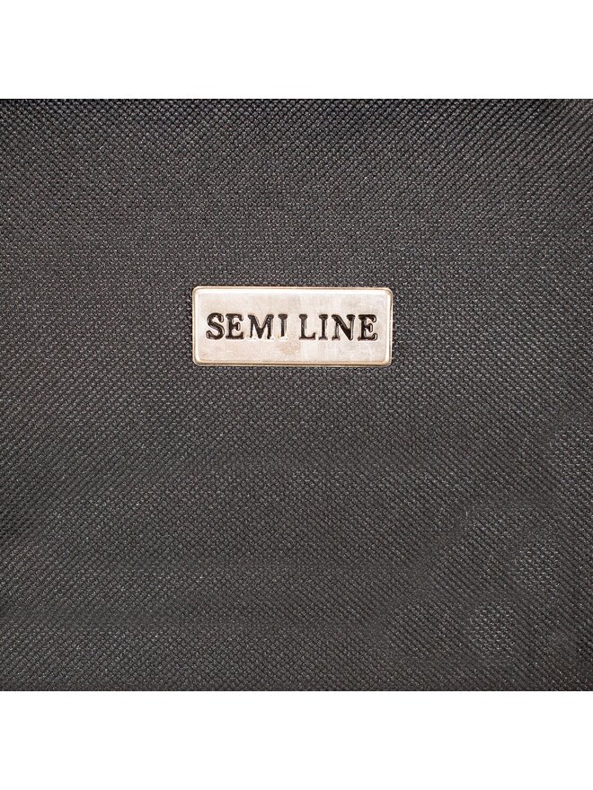 Semi Line Walizka średnia Semi Line T5601-2 Czarny