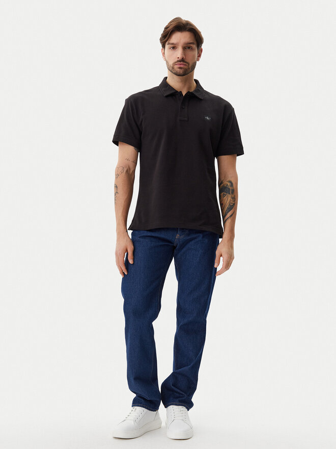 Calvin Klein Jeans Calvin Klein Jeans Polo J30J327040 Μαύρο Regular Fit