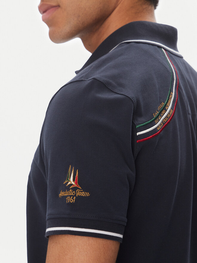 Aeronautica Militare Aeronautica Militare Poloshirt 251PO1853P191 Dunkelblau Regular Fit