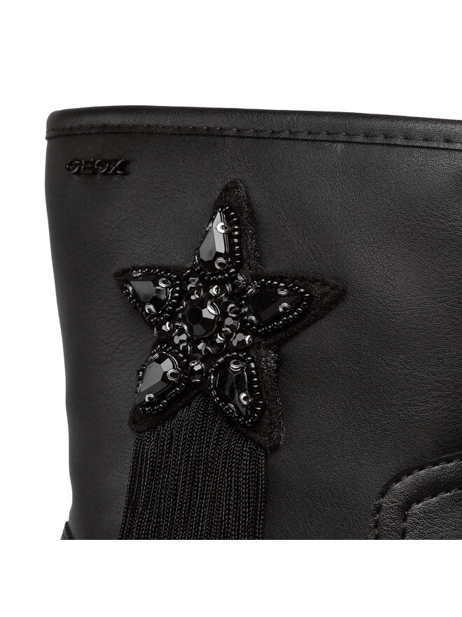 Geox Cizme Geox J Gillyjaw G. A J047XA 000BC C9999 D Negru