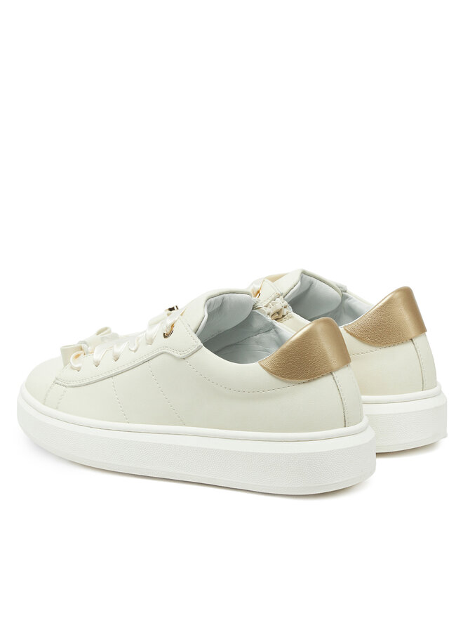 Calvin Klein Jeans Сникърси Calvin Klein Jeans Low Cut Lace-Up Sneaker V4A9-83047-0214 S Бял