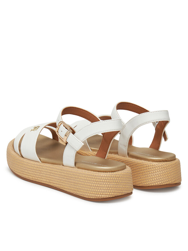 Tommy Hilfiger Espadryle Tommy Hilfiger T3A2-33793-0326 S Biały