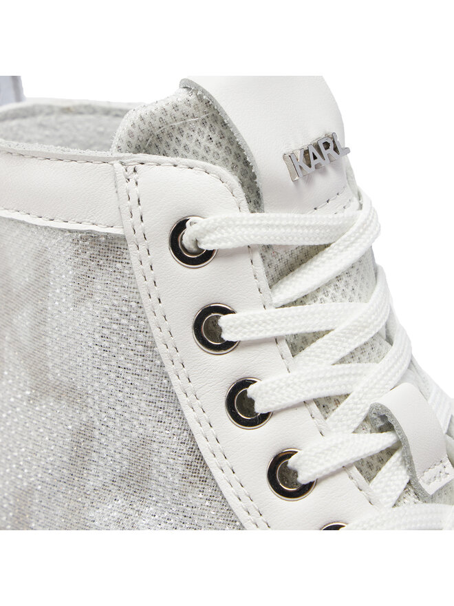 KARL LAGERFELD Сникърси KARL LAGERFELD KL42959G Бял