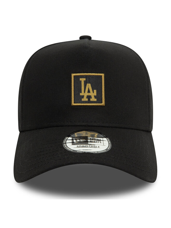 New Era Czapka z daszkiem New Era Metallic Patch LA Dodgers 9FORTY E-Frame 60580698 Czarny