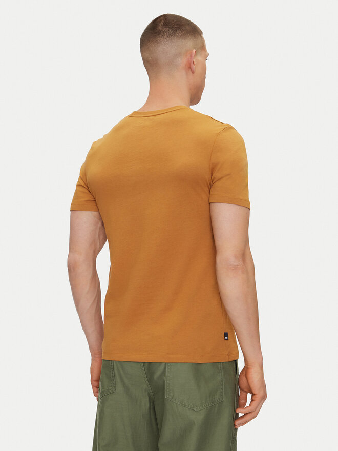 Timberland Timberland Marškinėliai TB0A5WQQ Smėlio Regular Fit