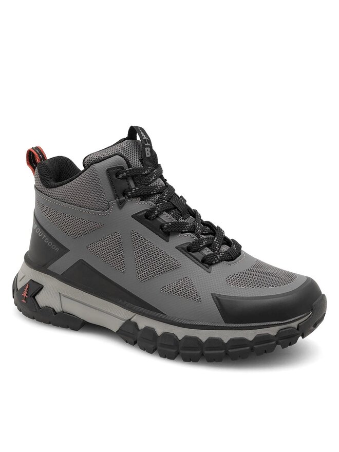 BASS OUTDOOR Schnürstiefeletten BASS OUTDOOR BA12T001 Grau