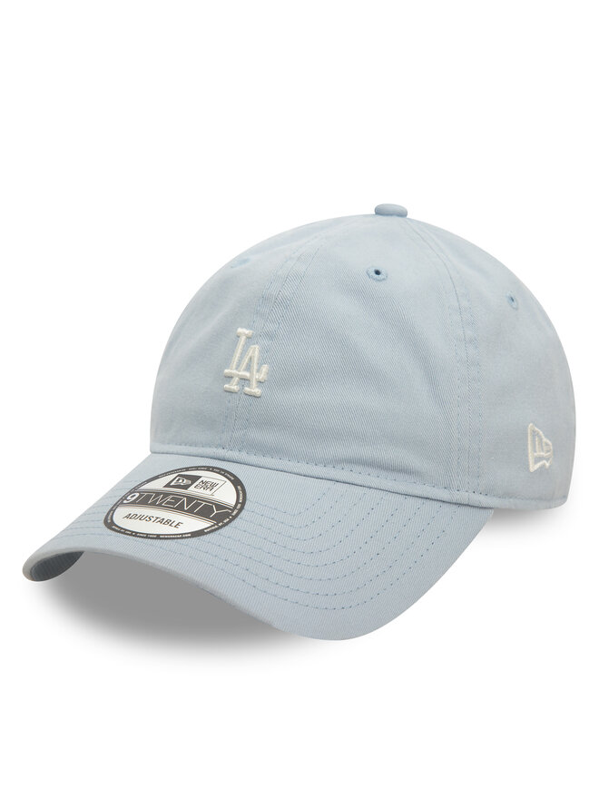 New Era Czapka z daszkiem New Era LA Dodgers Mini Washed 9TWENTY 60595421 Błękitny