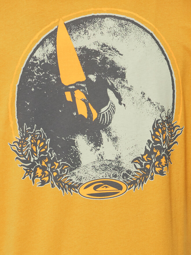 Quiksilver Quiksilver Camiseta Tc Snap EQYZT07672 Amarillo Regular Fit
