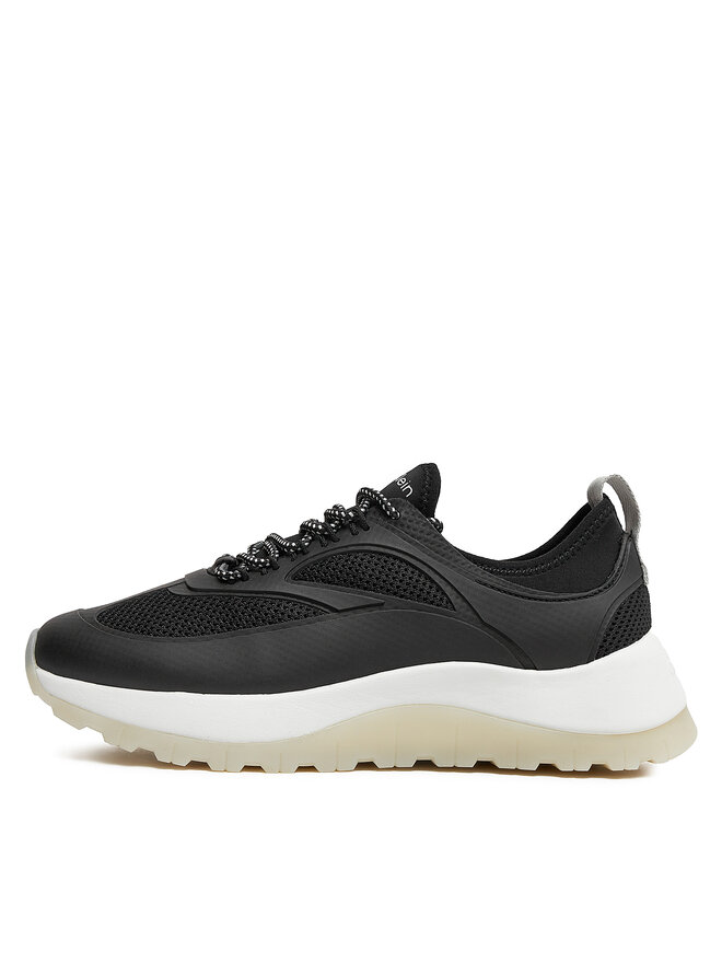 Calvin Klein Αθλητικά Calvin Klein Runner Lace Up Pearl Mix M HW0HW02079 Μαύρο