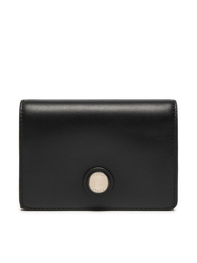 Furla Kleine Damen Geldbörse Furla Sfera M Compact Wallet WP00442 AX0733 O6000 Schwarz