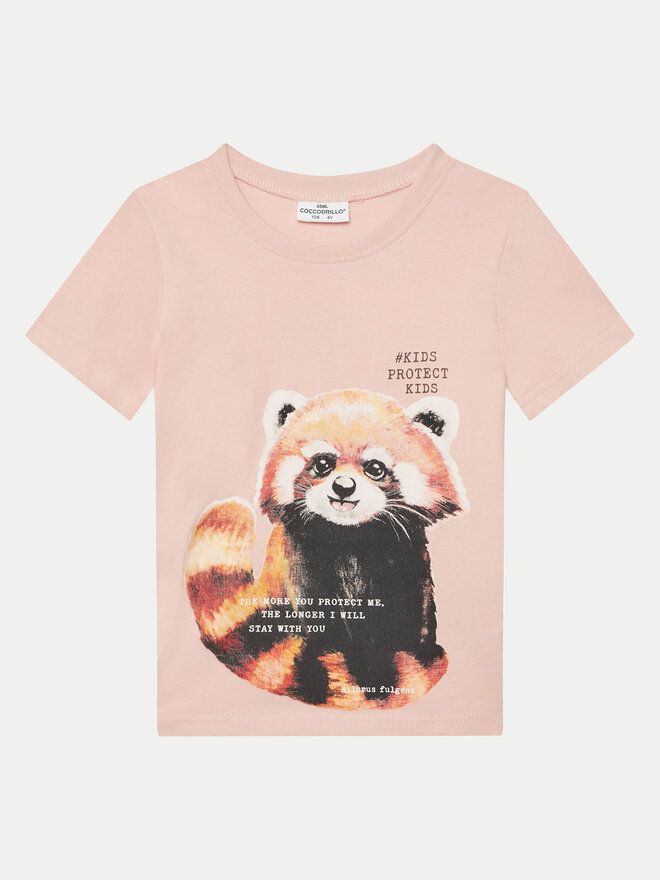 Coccodrillo Coccodrillo Camiseta WC5143205VUA Rosa Regular Fit