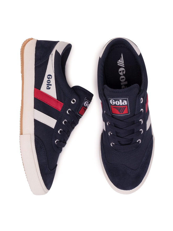 Gola Sneakers aus Stoff Gola Badminton CMA548 Dunkelblau