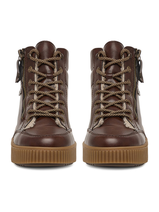 Rieker Schnürschuhe Rieker CEO-Y6104-25 Dunkelbraun