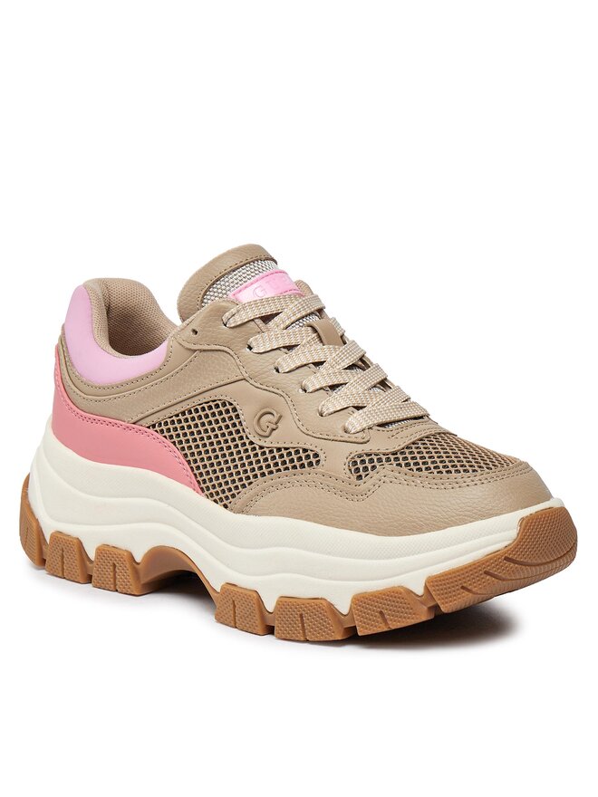 Guess Αθλητικά Guess Brecky FLPBRE ELE12 Μπεζ