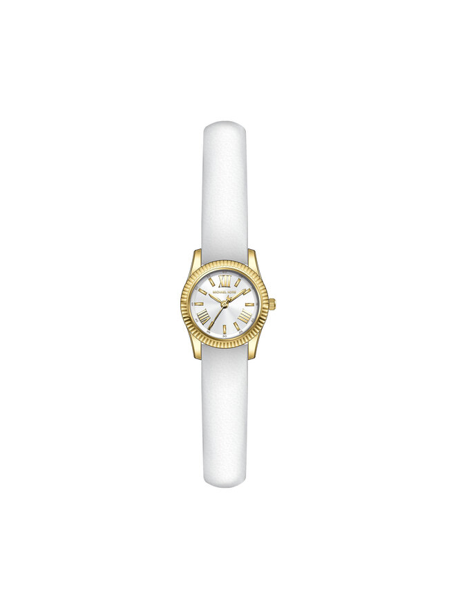 Michael Kors Pulkstenis Michael Kors Lexington MK4900 Balts