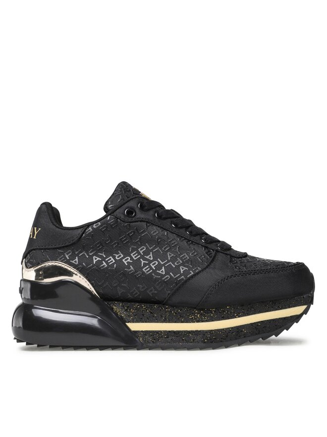 REPLAY Sneakers Replay New Penny Total GWS3D .000.C0034T Schwarz