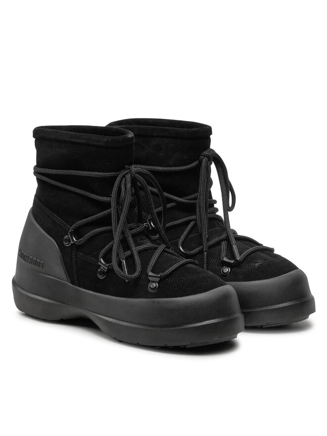 Moon Boot Śniegowce Moon Boot Luna Boot Suede 80D2480030 Czarny