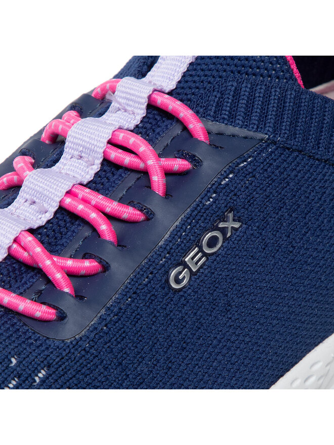 Geox Sneakersy Geox J Sprintye G. B J25FWB 0006K C4268 S Tmavomodrá