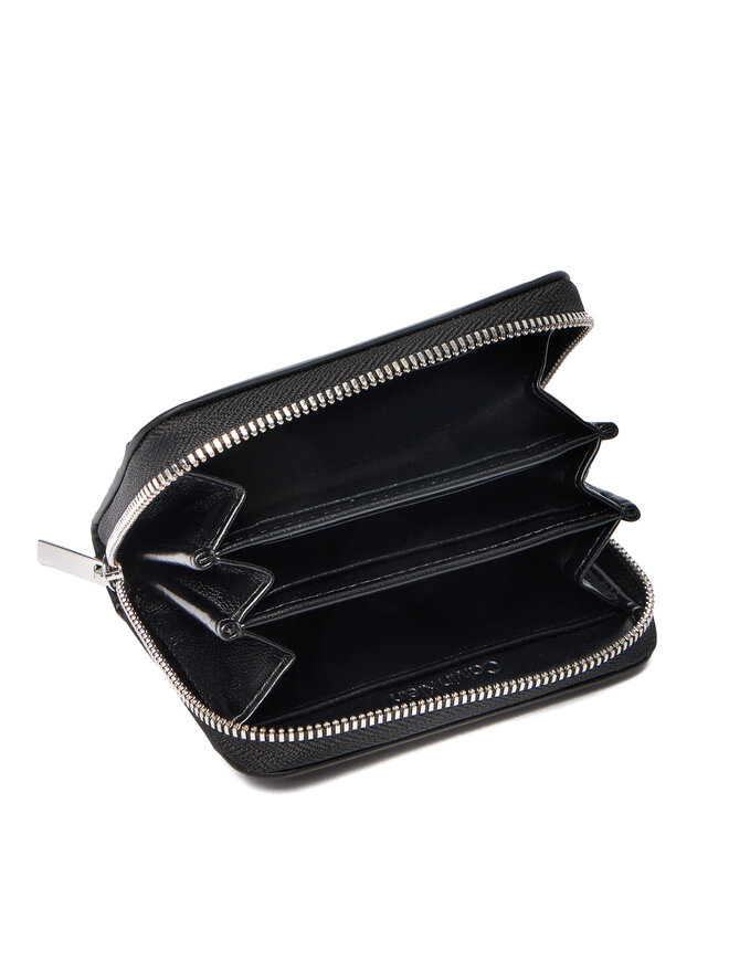 Calvin Klein Geldbörse Calvin Klein Emblem Aop Embossed Zip Around LV04F1081G Schwarz
