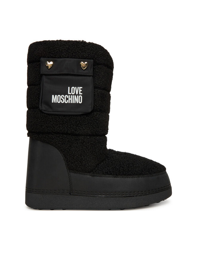 LOVE MOSCHINO Апрески LOVE MOSCHINO JA24452G0NISM00A Черен