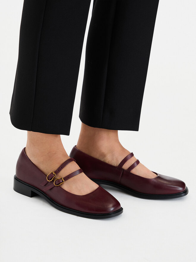 Tamaris Ballerinas Tamaris 1-22131-45 Dunkelrot